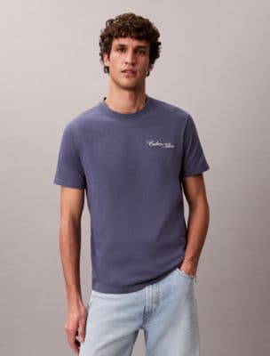 Embroidered Calligraphy Easy Tee | Calvin Klein - image 1