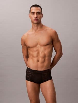 Calvin Klein Microfiber Lace Ultra Low Rise Trunk - image 1