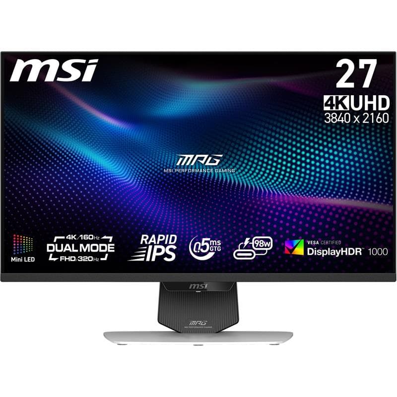 MSI MPG 274URDFW E16M 27" 4K UHD Mini-LED Gaming Monitor - image 1