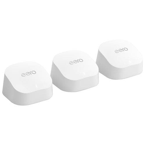 Eero 6+ AX3000 Whole Home Mesh Wi-Fi 6 System (3 Pack) - image 1