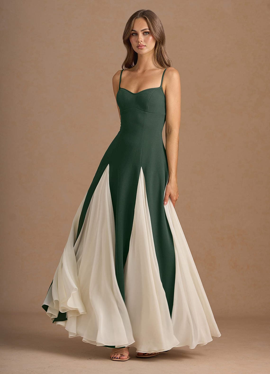 Jessenia Eucalyptus Maxi Dress - image 1