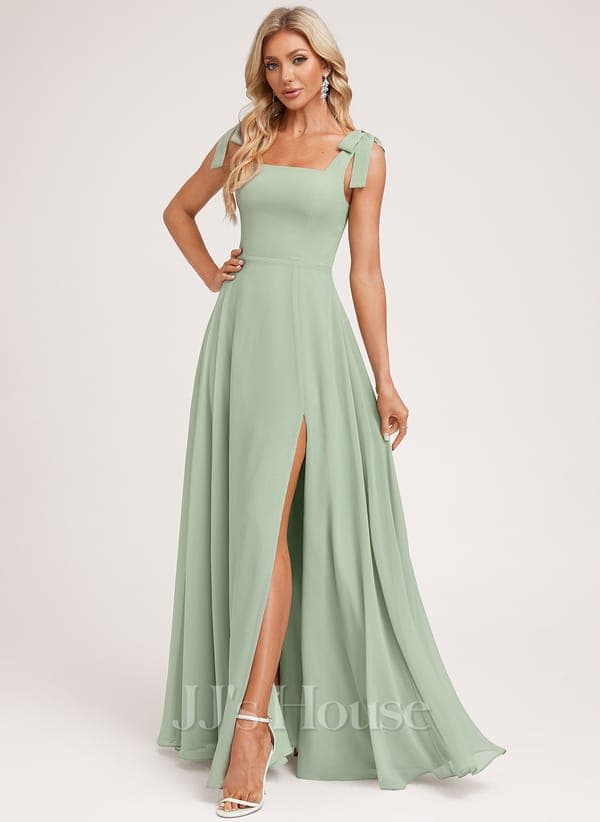 JJ's House Yaxeni A-Line Square Chiffon Dress - image 1