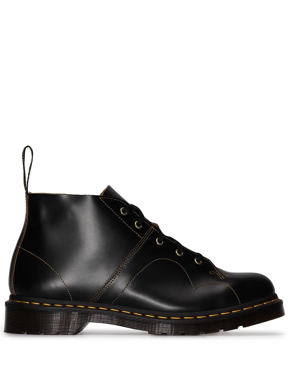 Dr. Martens Leather Lace-Up Booties - image 1