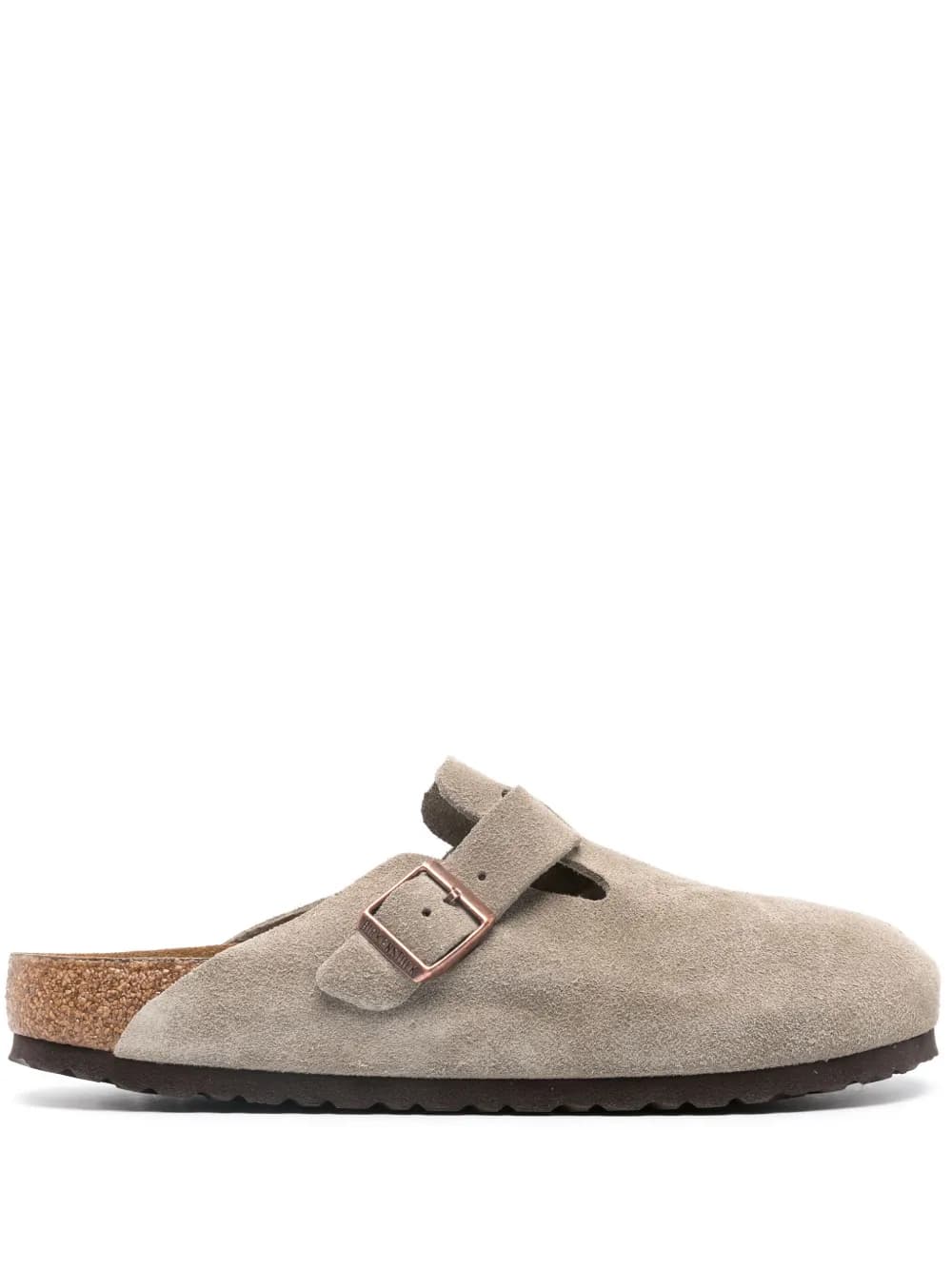 Birkenstock Buckle Suede Mules - image 1