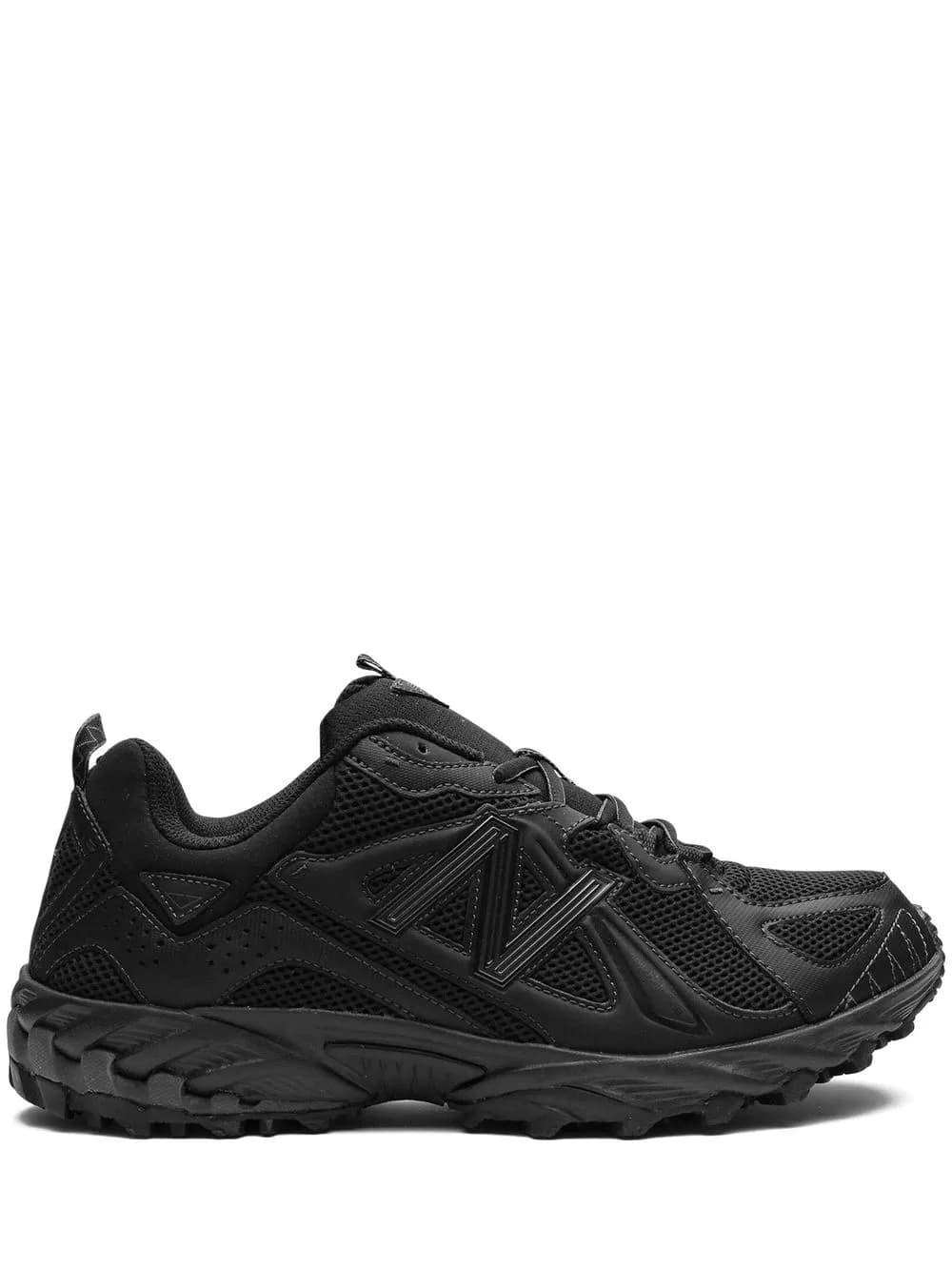 New Balance 610T "Triple Black" Sneakers - image 1