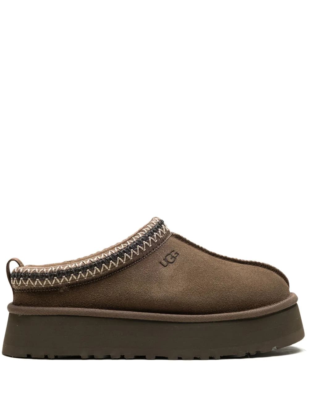 UGG Tasman Brown Suede Slippers - image 1