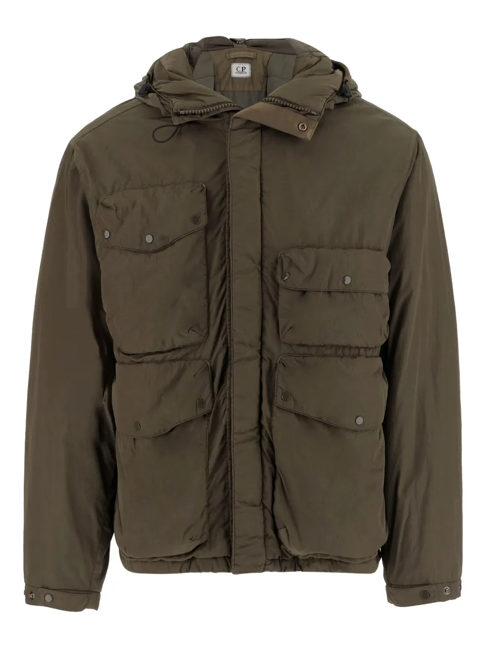 C.P. Company Goggle Hooded Jacket Ivy Green - image 1