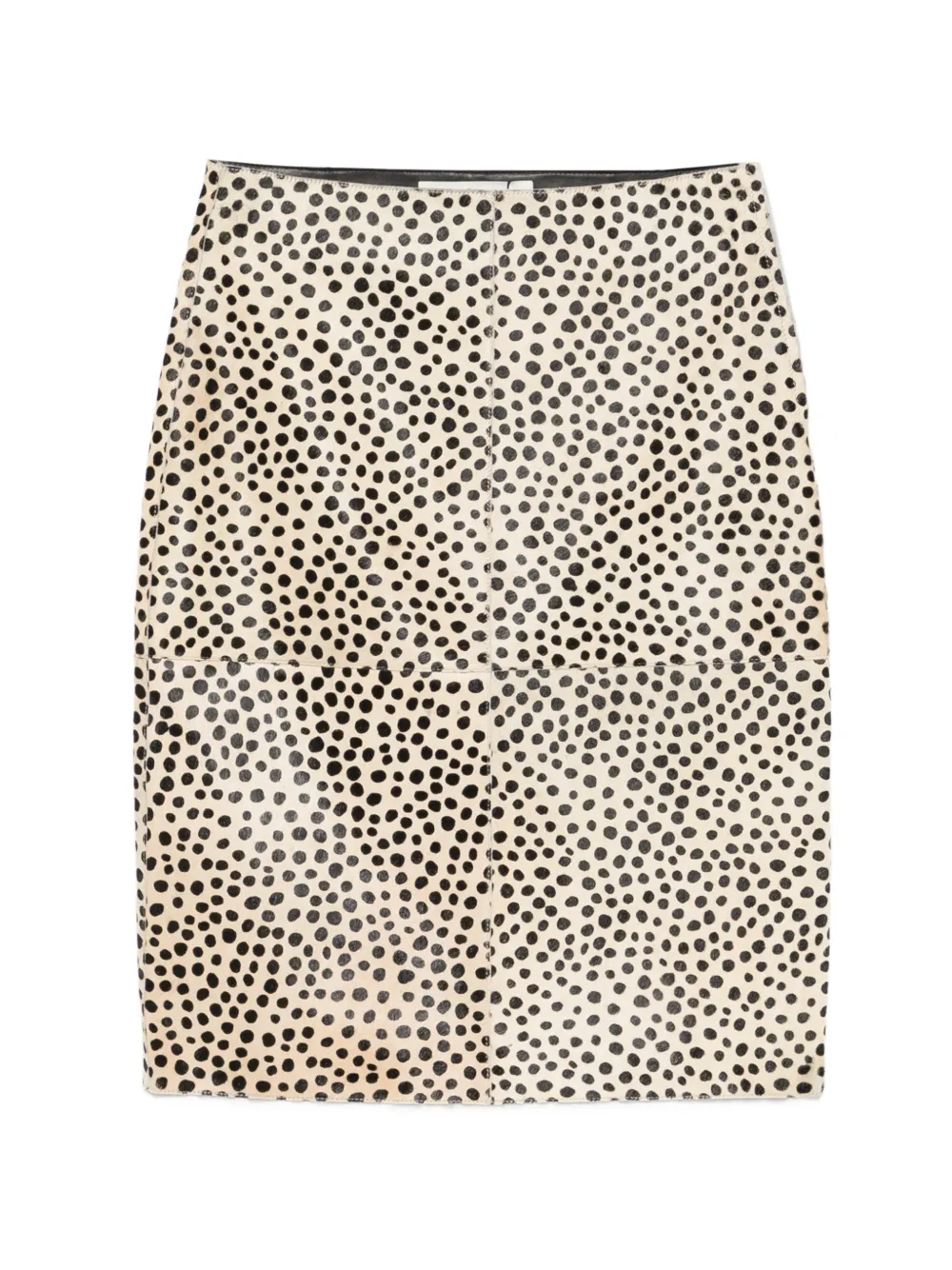 Róhe Cheetah Pony Hair Midi Skirt - image 1