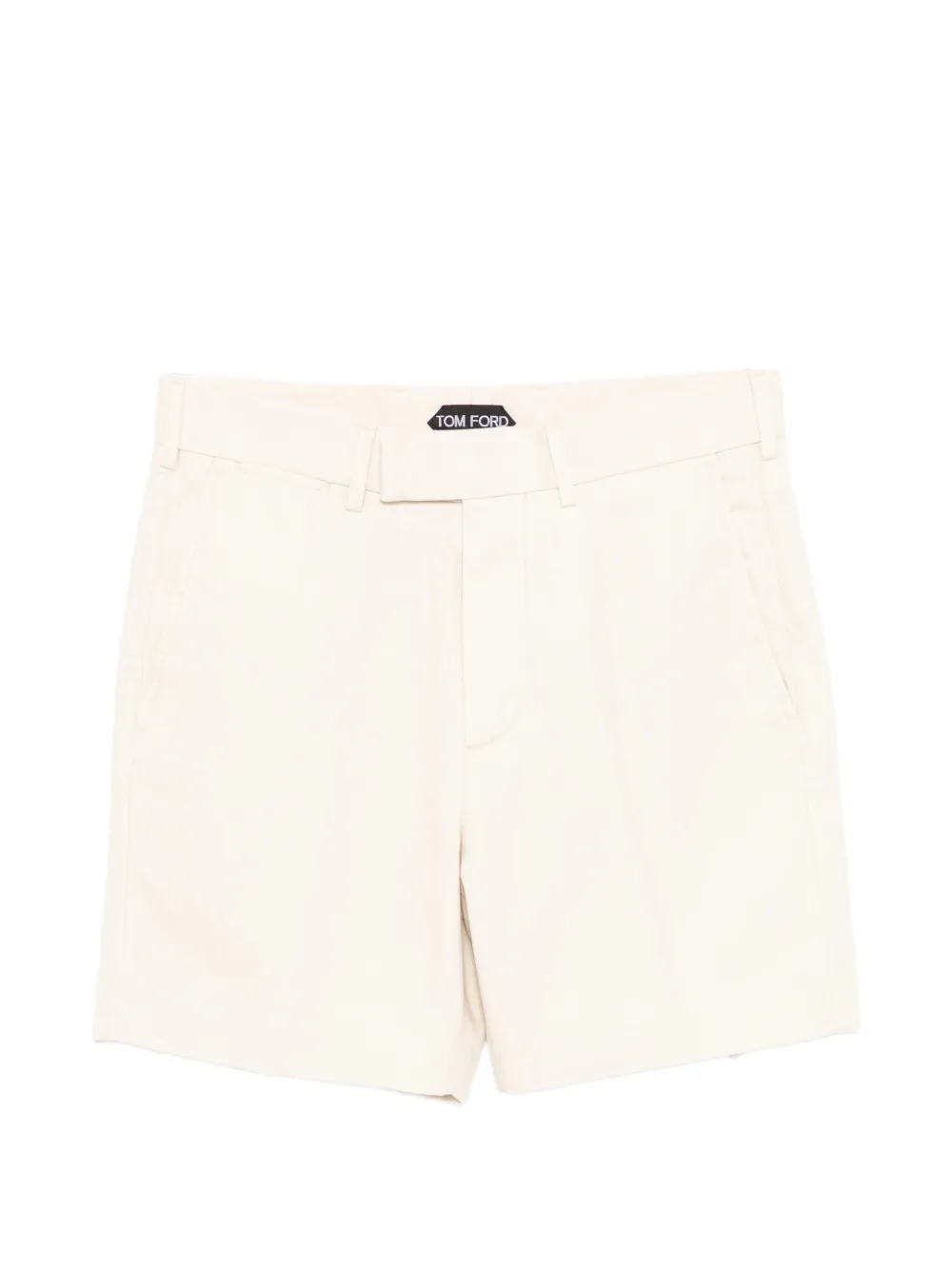brushed tailored shorts - image 1