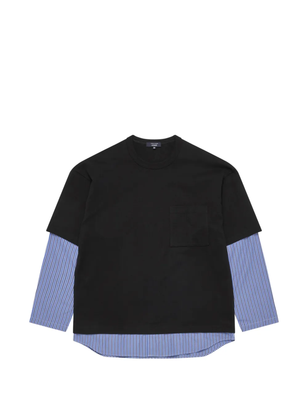 Comme des Garçons Homme layered crew-neck T-shirt - image 1
