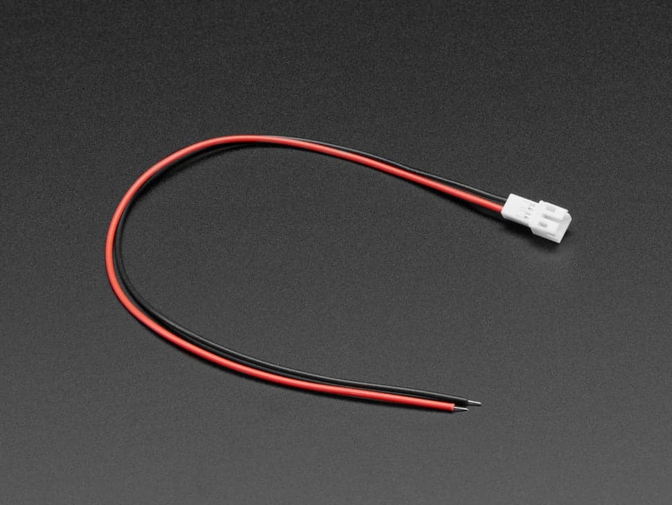 JST PH 2-Pin Male Header Cable 200mm - image 1