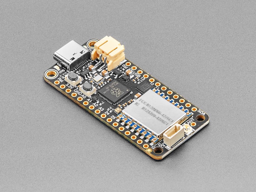 Adafruit Feather RP2040 with RFM95 LoRa Radio - 915MHz - RadioFruit and STEMMA QT - image 1