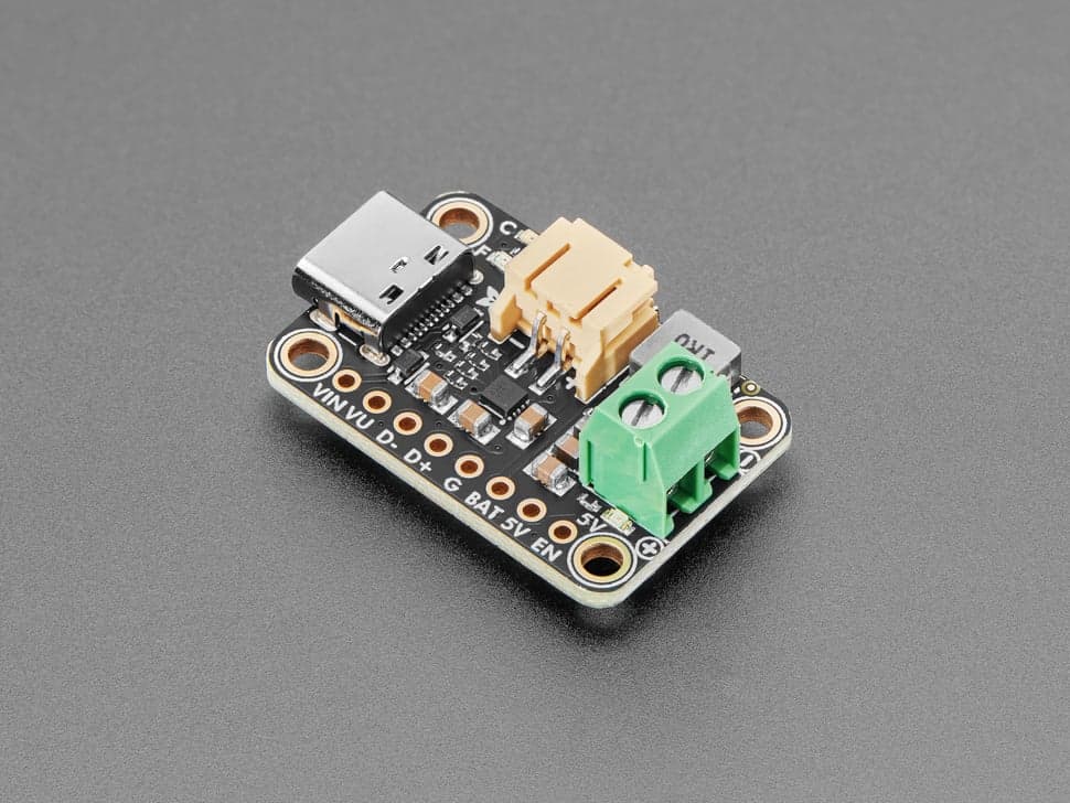 Adafruit bq25185 USB/DC/Solar Charger with 5V Boost Board - image 1