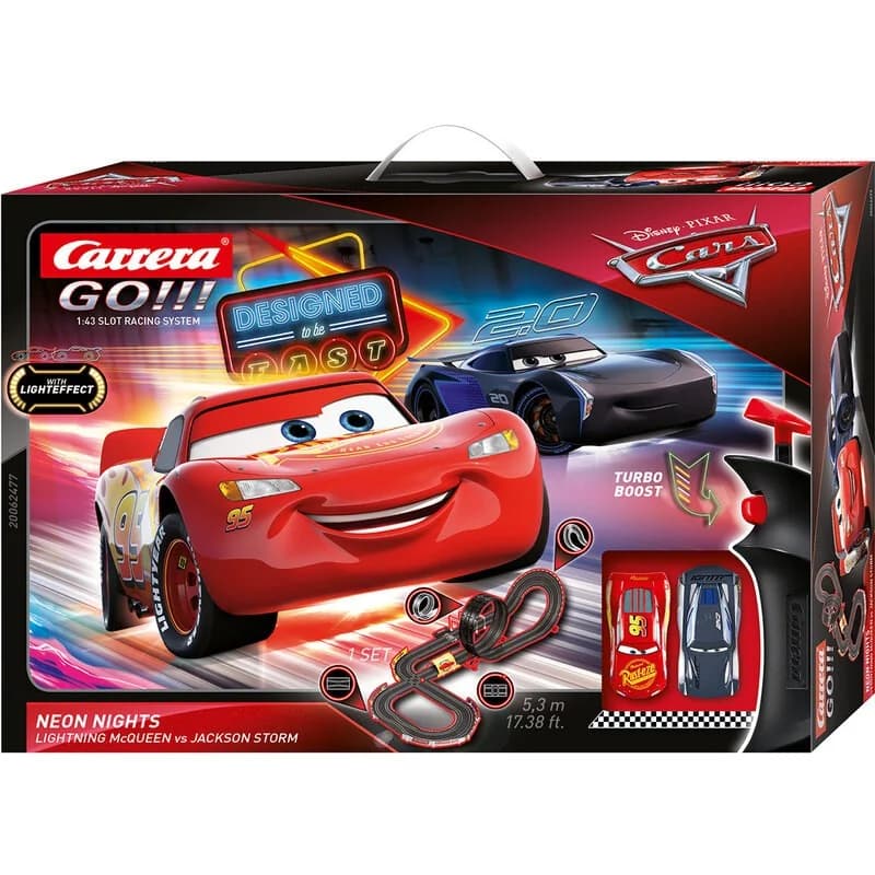 Carrera Disney Cars - Neon Nights Slot Racing Starter Set - image 1
