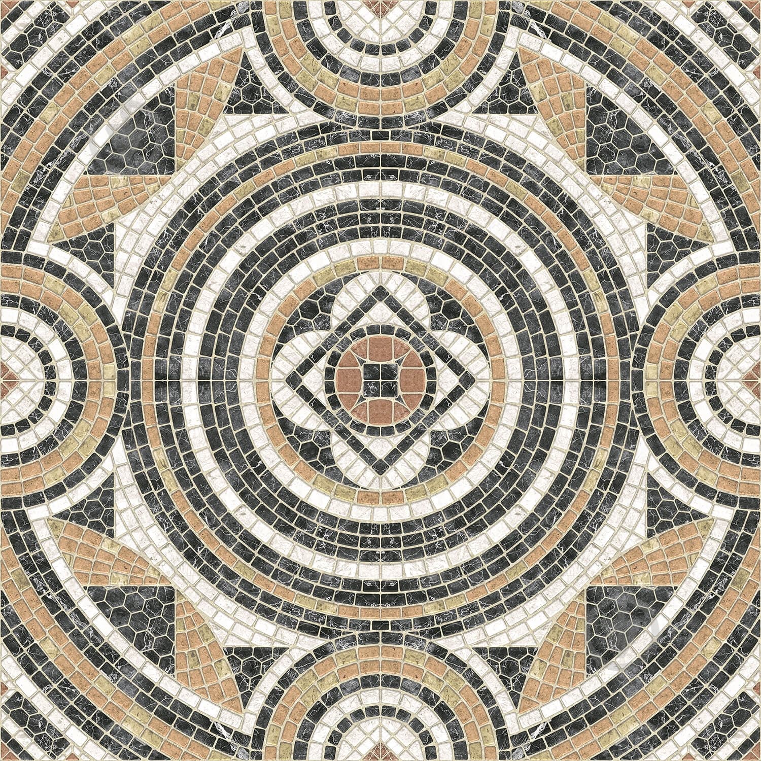 Плитка Golden Tile Opera brown OP7830 40х40 см - image 1