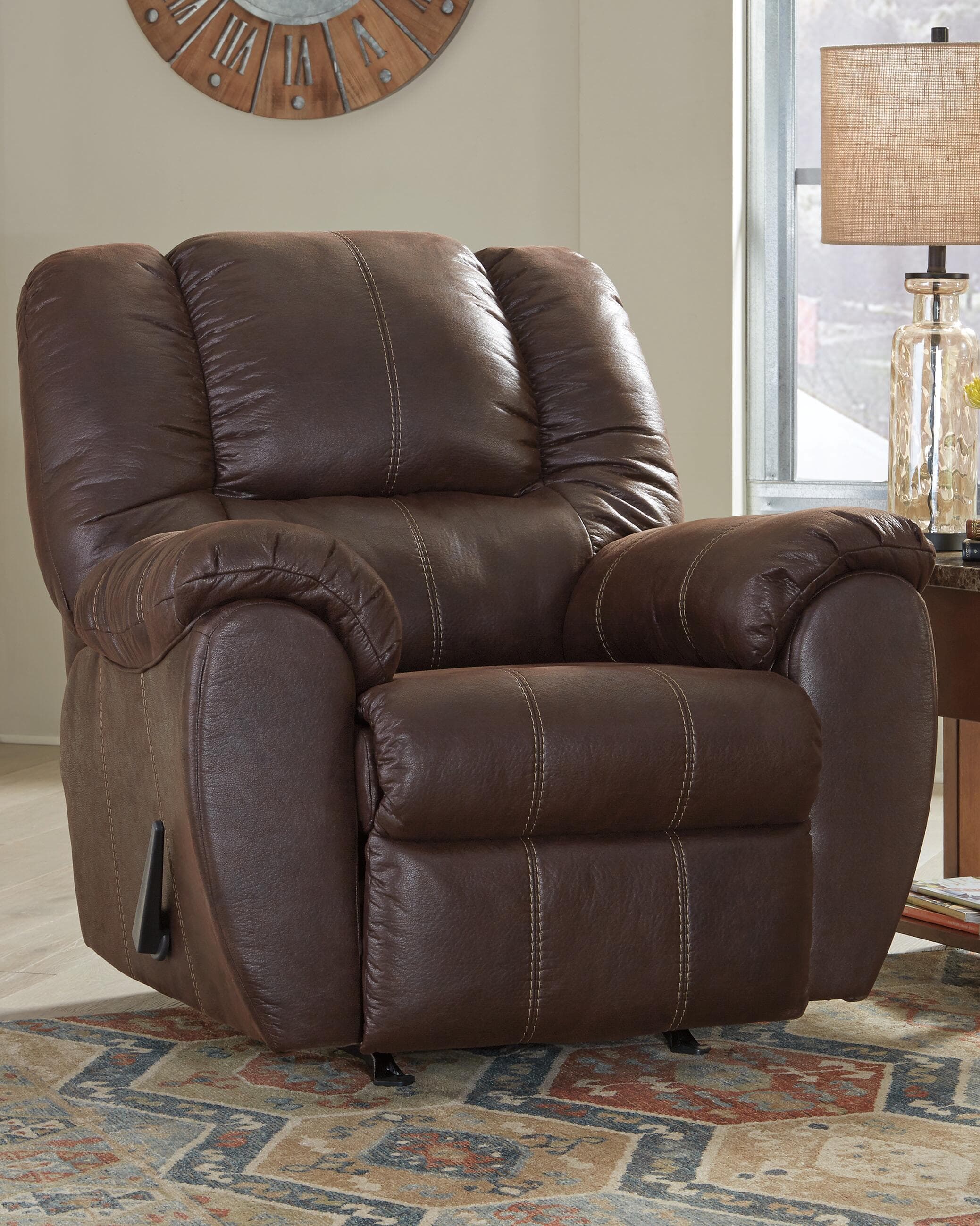 Ashley McGann Manual Rocker Recliner Walnut - image 1