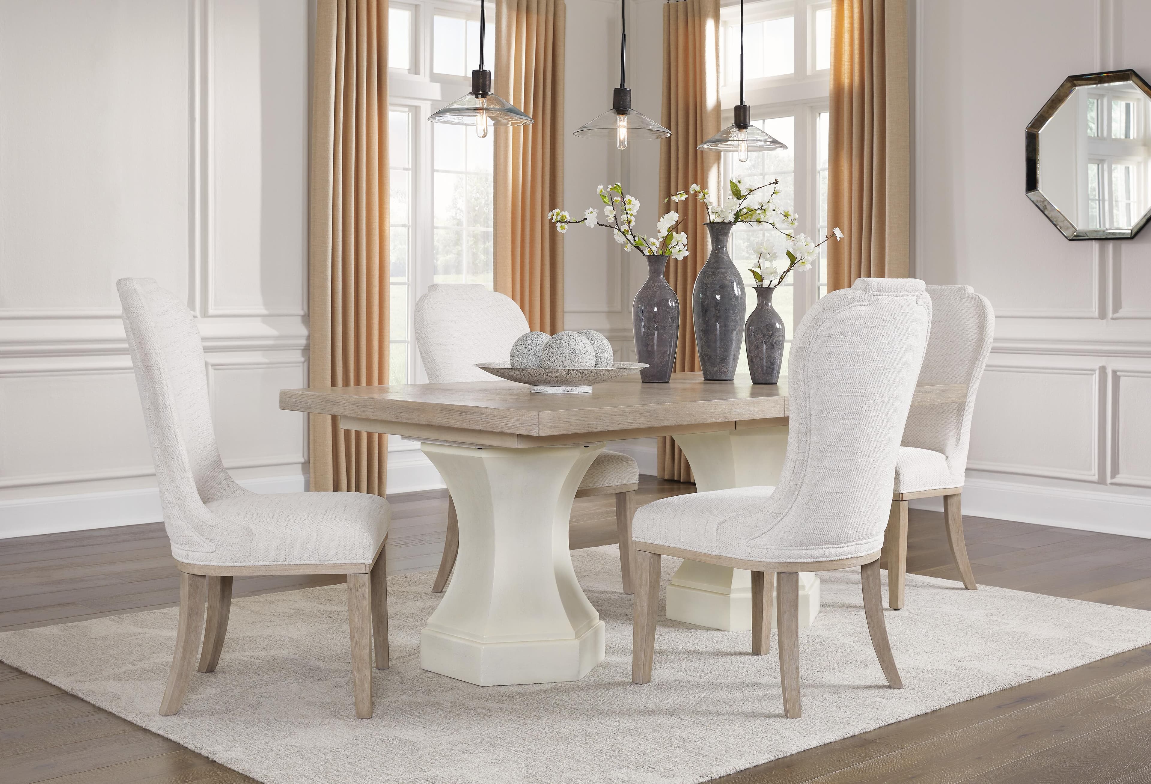 Jorlaina Dining Table and 4 Chairs - image 1