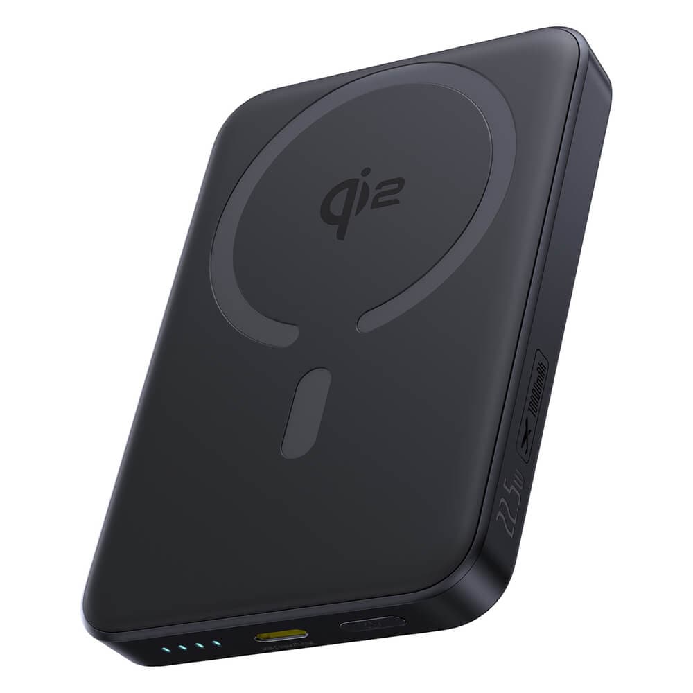 Baseus EnerFill FM12 10000mAh 22.5W Qi2 MagSafe Power Bank (черен) - image 1