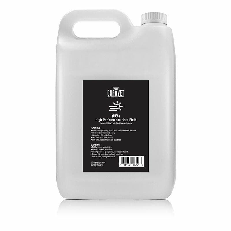 Chauvet DJ HF5 High Performance Haze Fluid 5 Litre Bottle - image 1