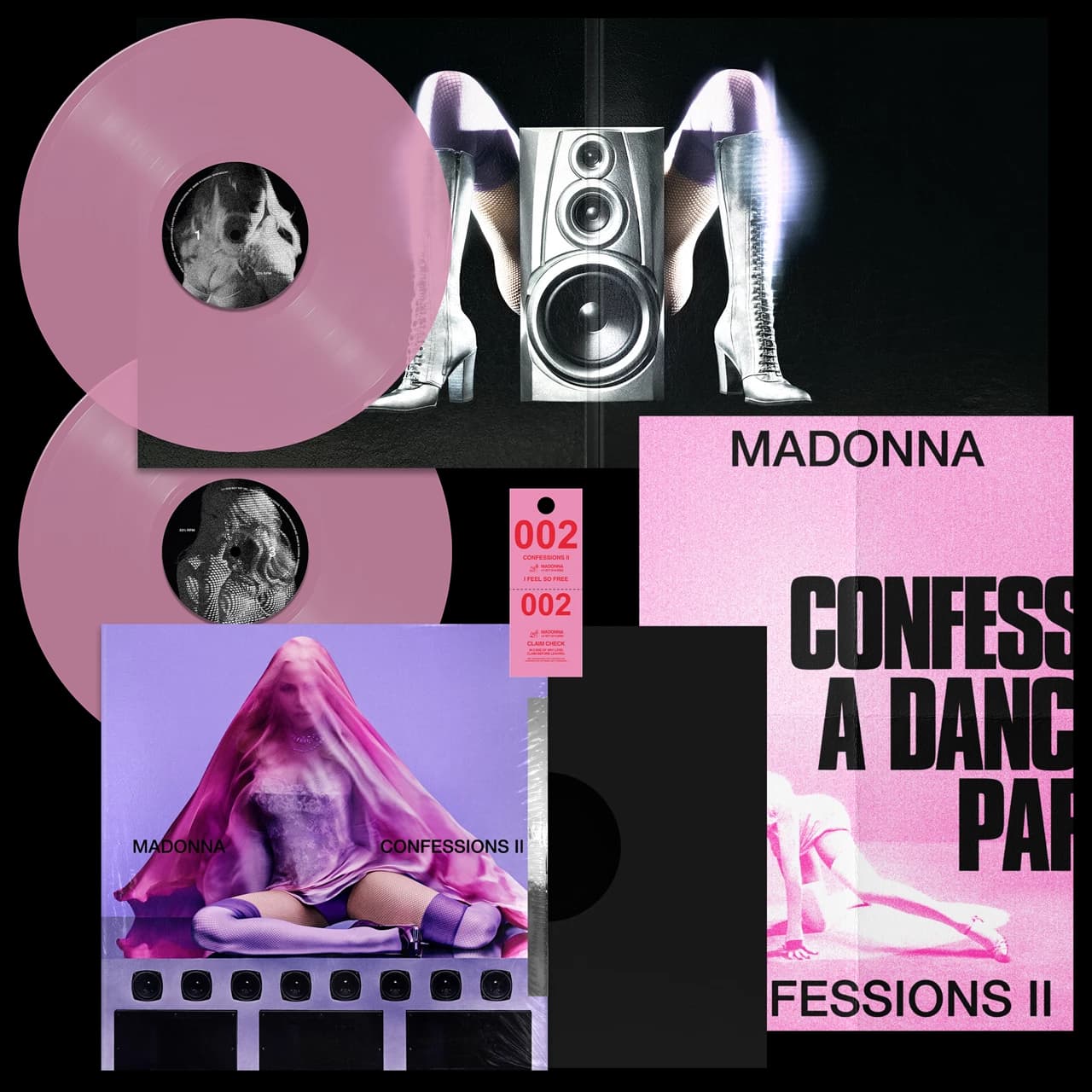 Confessions II - Translucent Pink 2LP - image 1