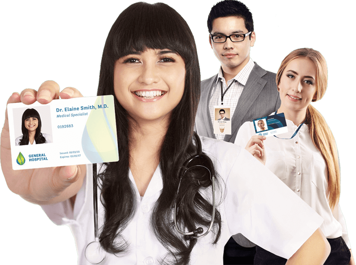Free ID Badge Maker with 200+ Free ID Templates for Employee Badges - image 1