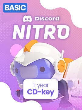Discord Nitro Basic 1 Year Global CD Key - image 1