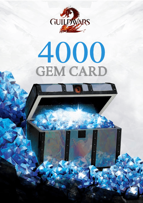 Guild Wars 2 - 4000 Gem Card PC Key - image 1