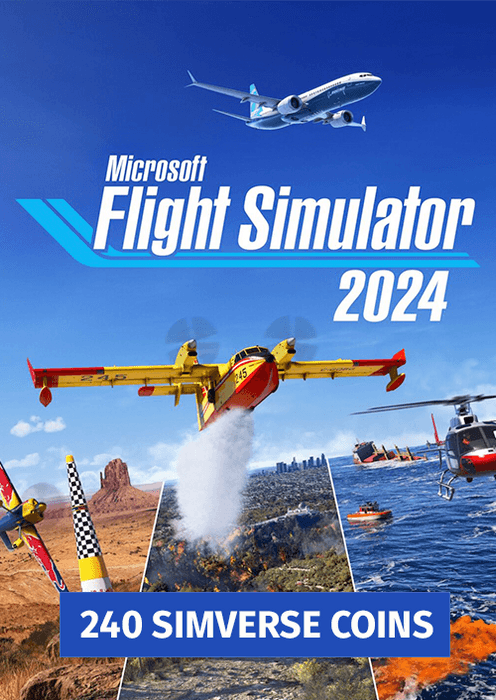 Microsoft Flight Simulator 2024 - 240 Simverse Coins Xbox/PC (WW) Key - image 1