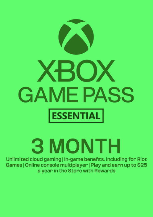 Xbox Game Pass Essential - 3 Month Membership (WW) Key - image 1