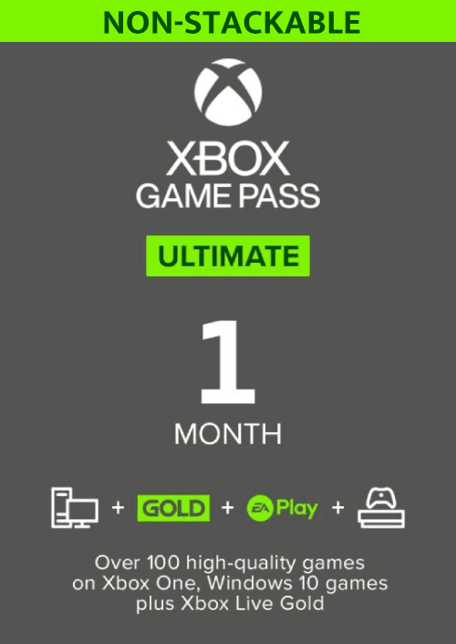 1 Month Xbox Game Pass Ultimate Xbox One/Xbox Series X|S/PC (US) (Non-Stackable) Key - image 1