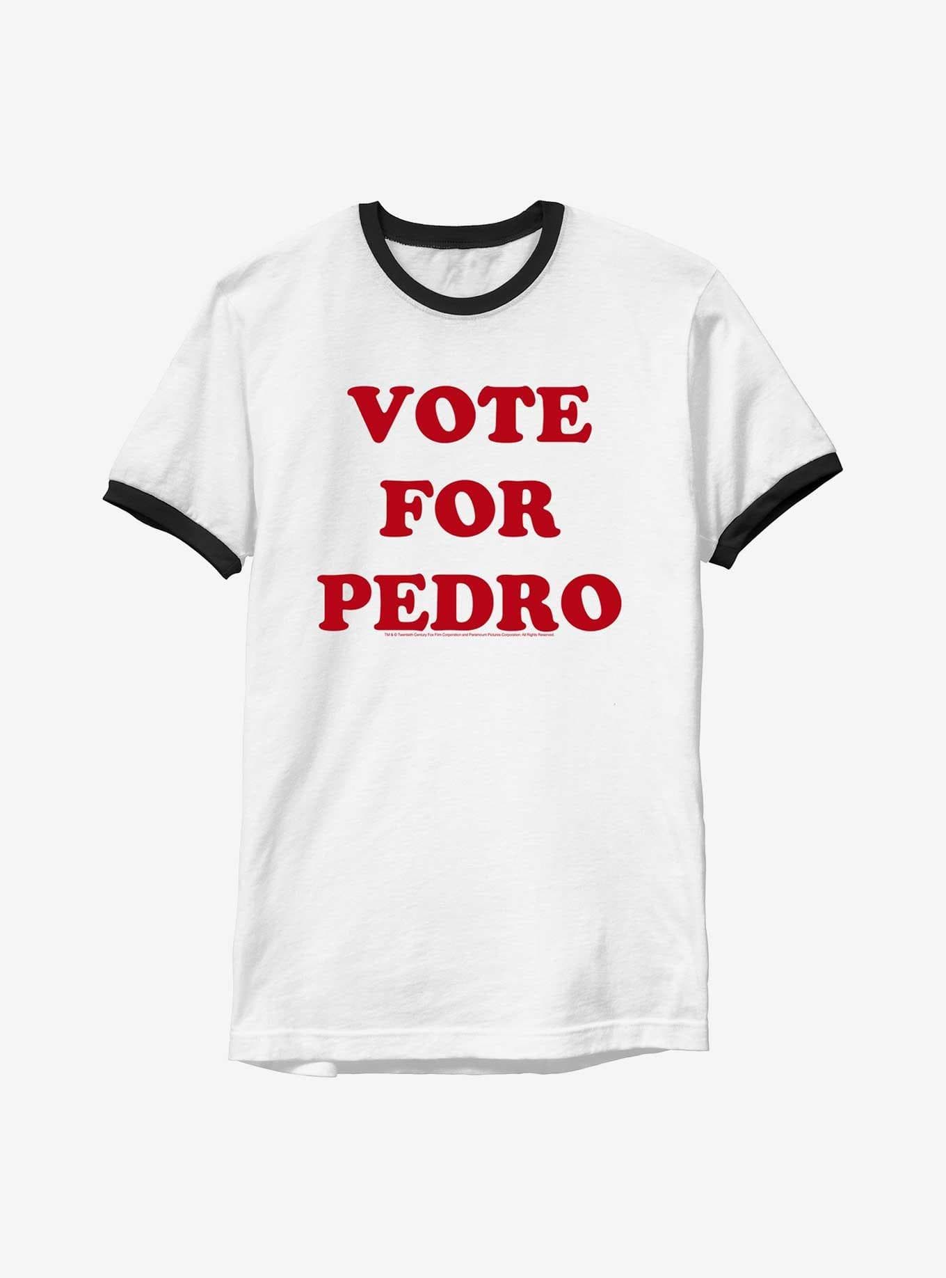 Napoleon Dynamite Vote Pedro Ringer T-Shirt - image 1