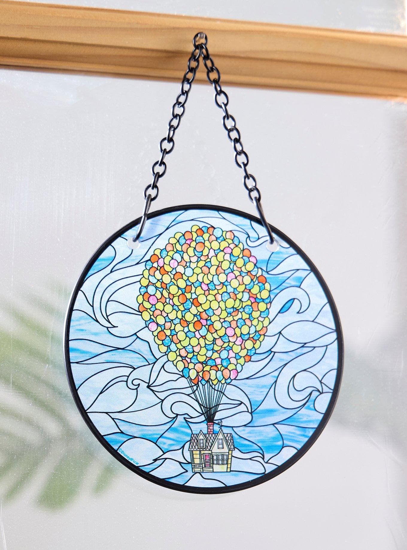 Disney Pixar Up Floating House Stained Glass Wall Art — BoxLunch Exclusive - image 1
