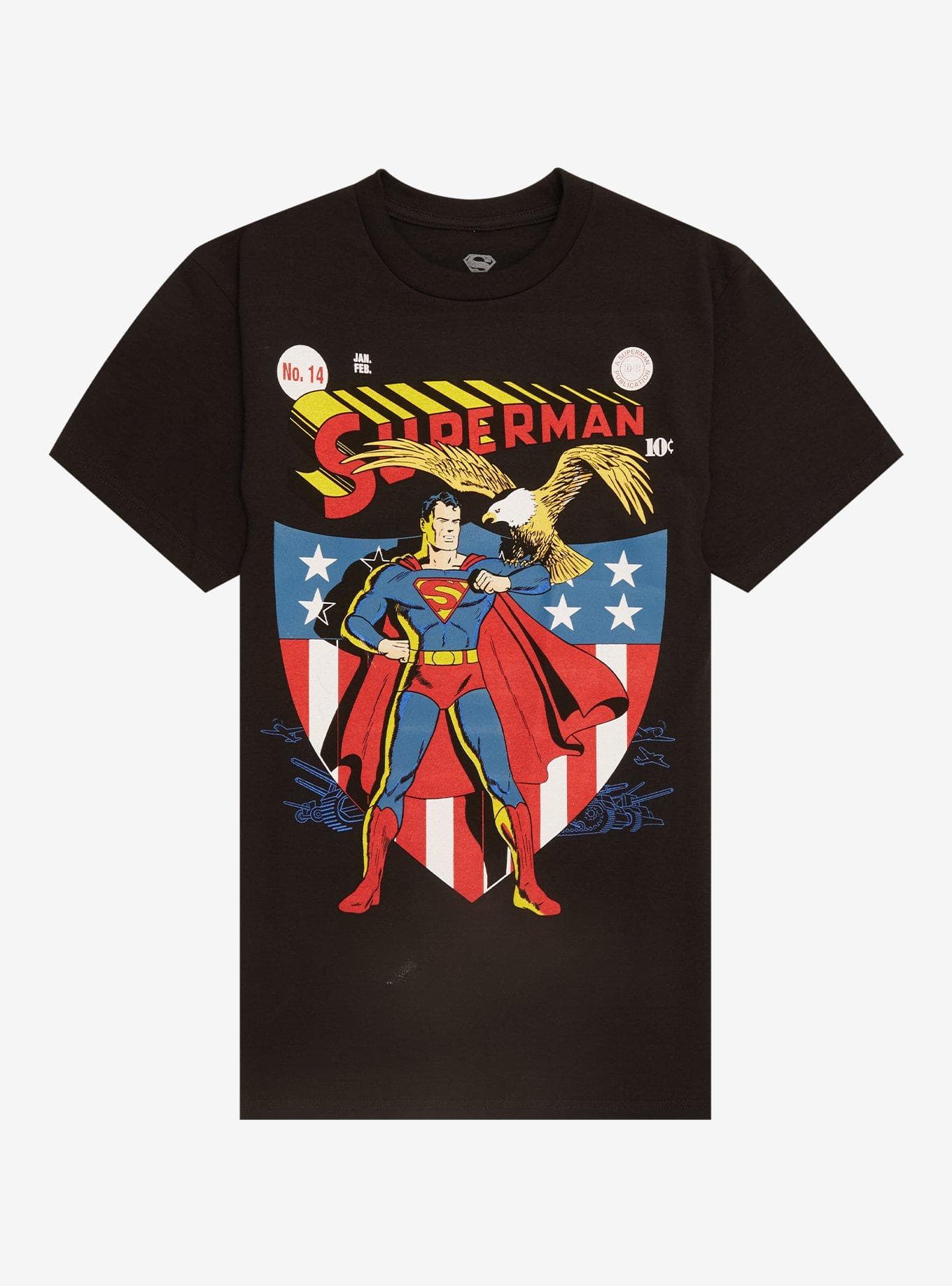 DC Comics Superman American Shield T-Shirt - image 1