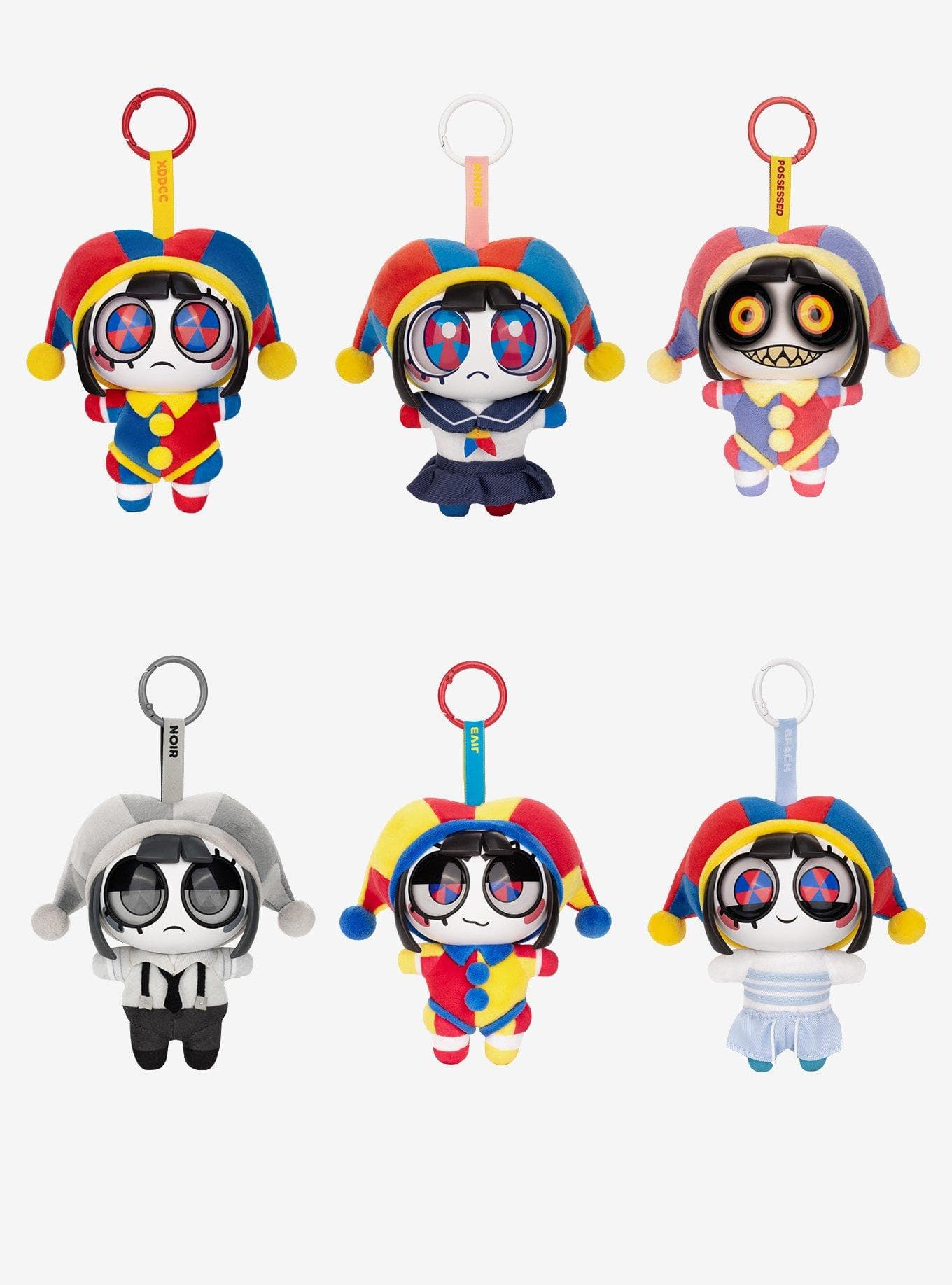 The Amazing Digital Circus Pomni Animiniz Pendantz Blind Box Plush Bag Charm - image 1