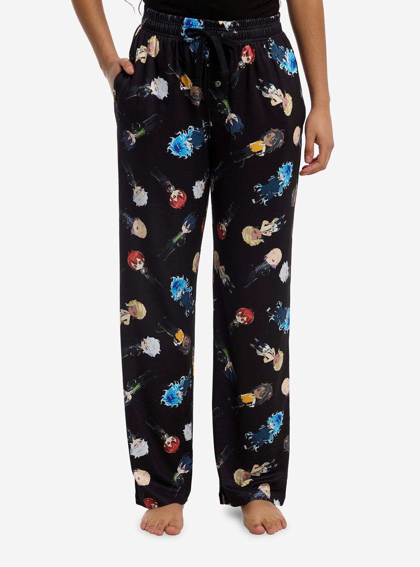 Disney Twisted-Wonderland Chibi Housewardens Pajama Pants - image 1