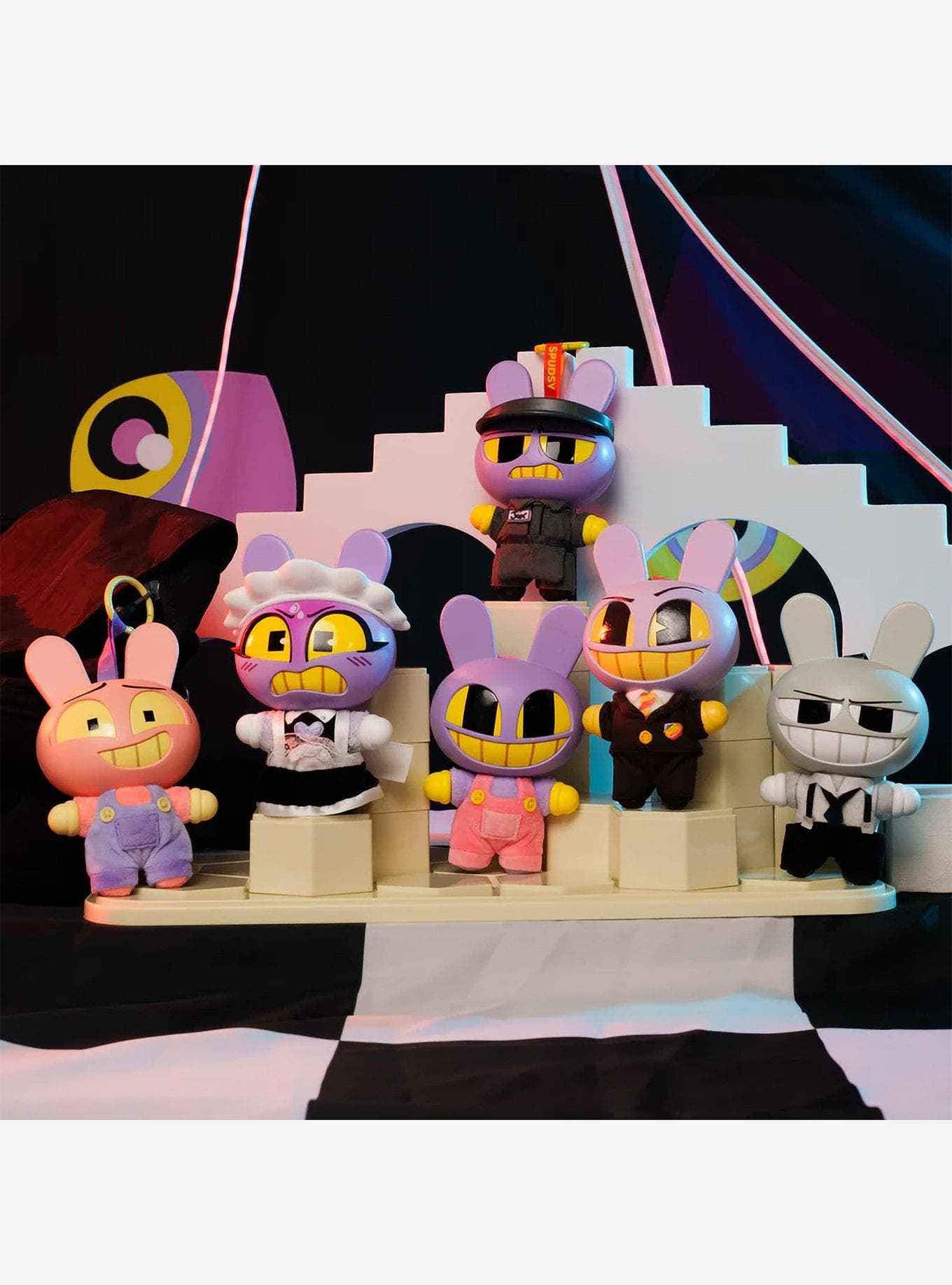 The Amazing Digital Circus Jax Animiniz Pendantz Blind Box Plush Bag Charm - image 1
