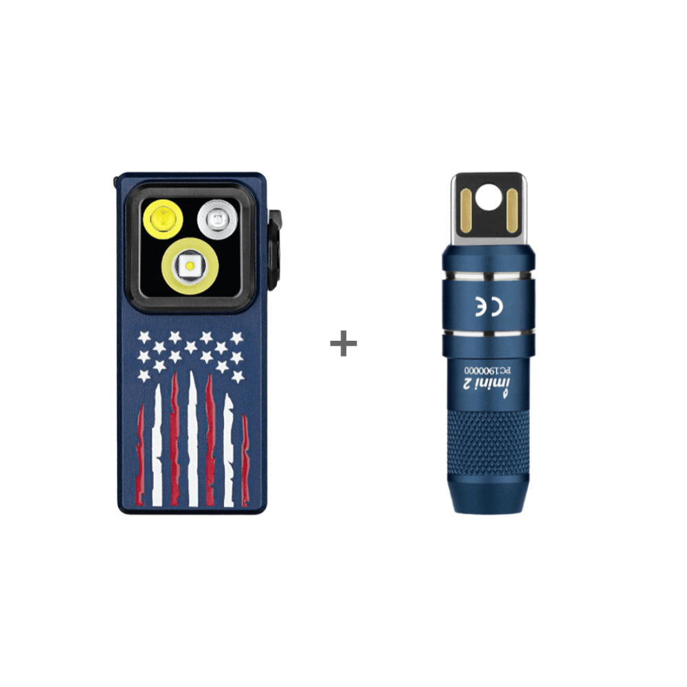 Olight Oclip Ultra Clip-On EDC Light with Flood, Spot, and UV Modes - image 1