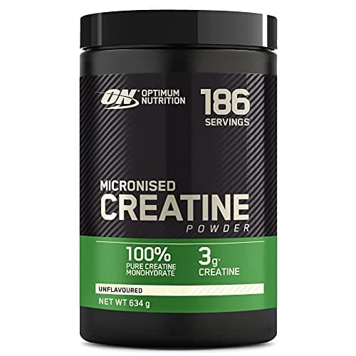 Optimum Nutrition Micronised Creatine Powder, 100% Pure Creatine Monohydrate Powder for Performance and Muscle Power, 186 Servings, 634 g - image 1