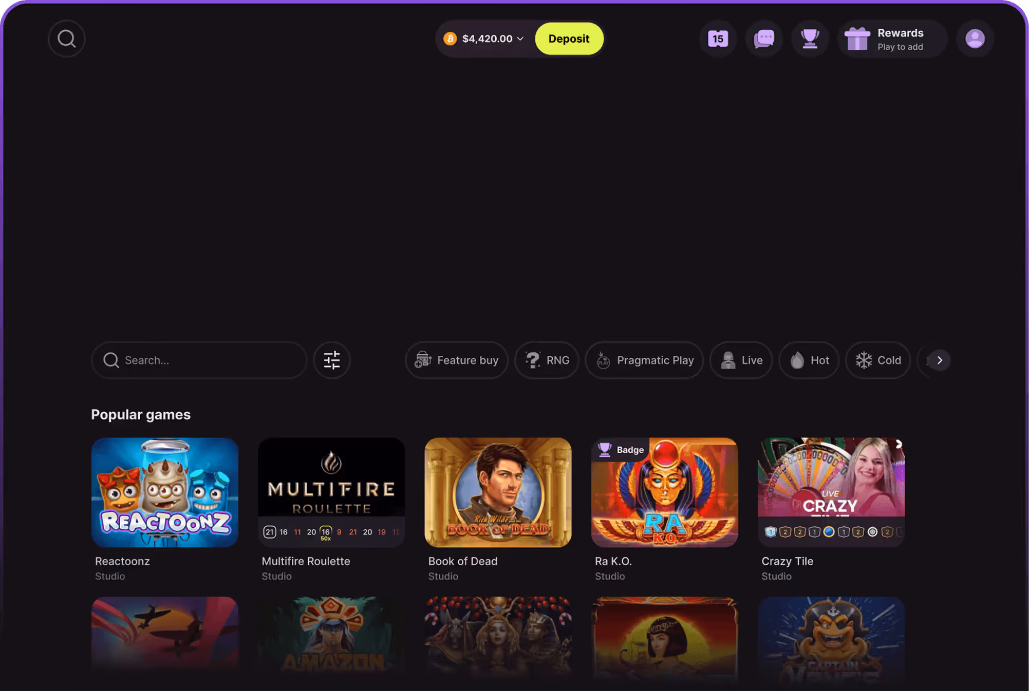 Cloudbet #1 Crypto Casino & Sportsbook - image 1