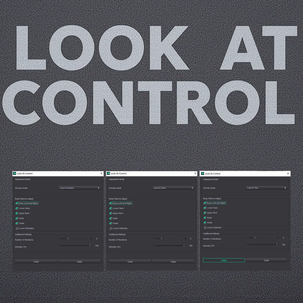 Look At Control – Advanced Gaze and Pose Control - image 1