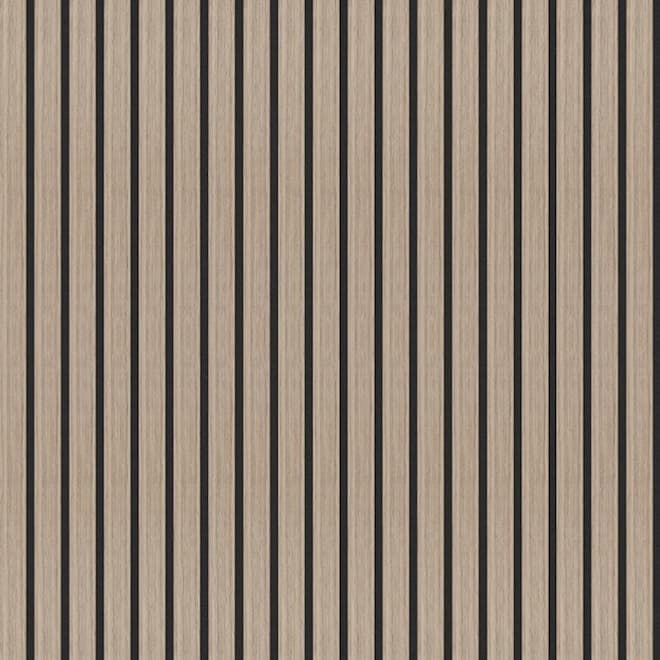Richelieu Prefinished Slatted Wall Panel - 4-ft x 8-ft, White Oak - image 1