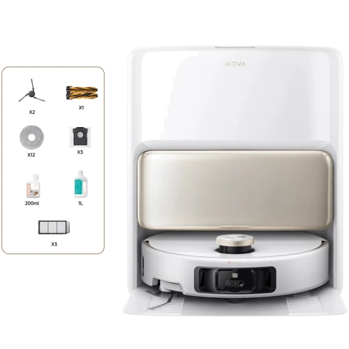 Робот-пилосос MOVA V50 Ultra Complete Whire (RLV72LE-1) - image 1