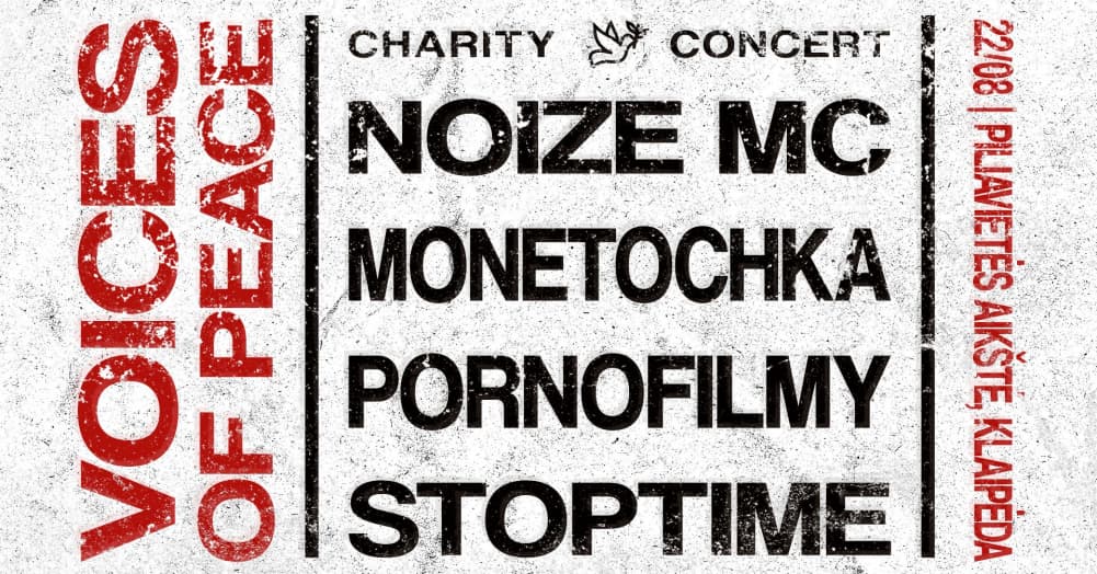 Voices of Peace Charity Concert Ticket - image 1