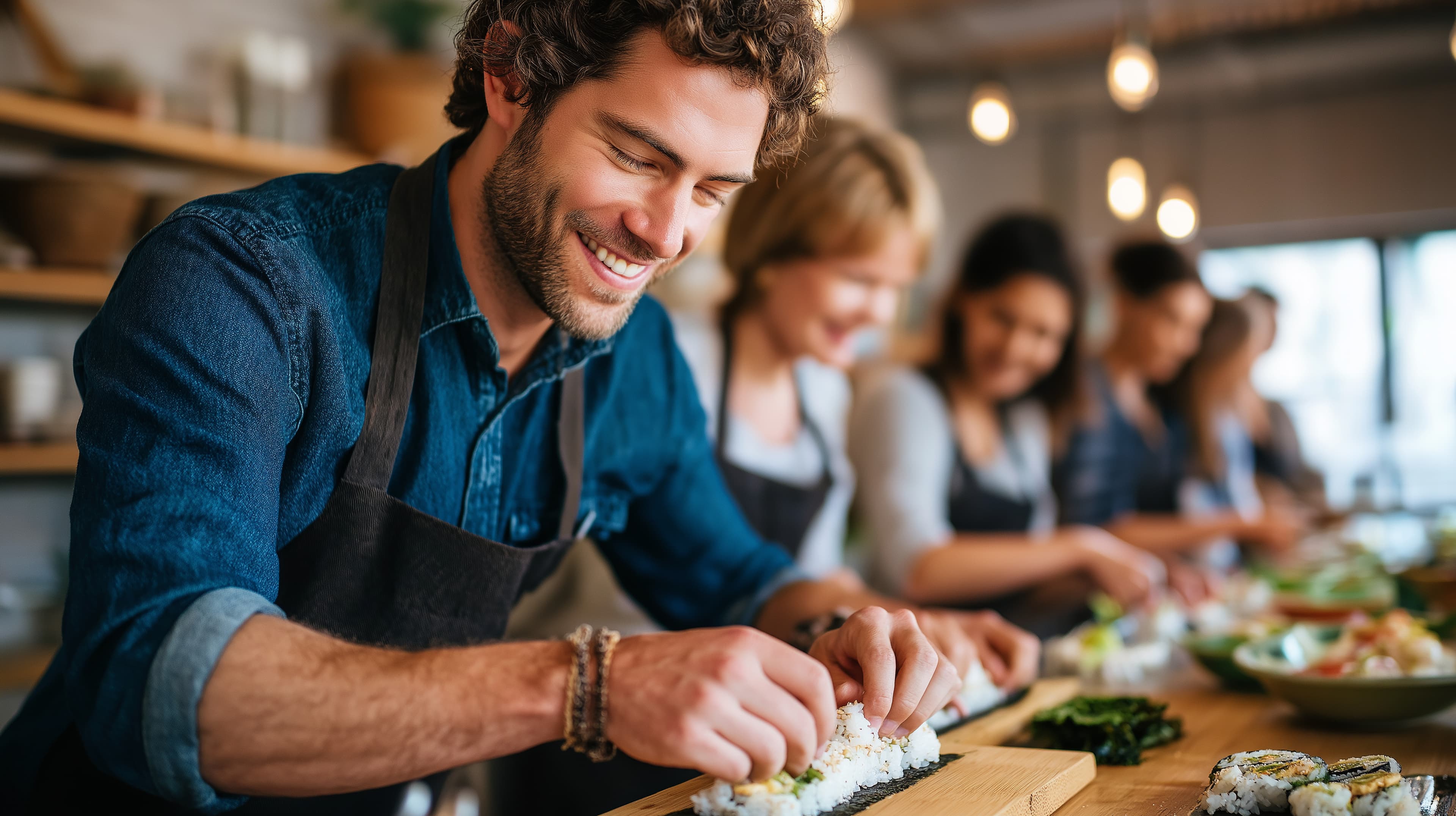 Sushi Rolling & Tasting Class - image 1