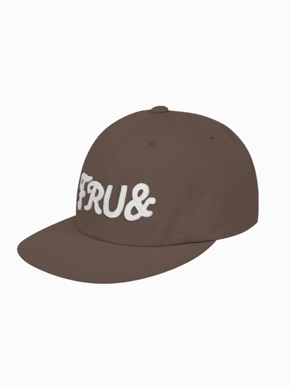 FRU& STITCH LOGO SNAPBACK CAP [BROWN] - image 1