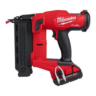 Milwaukee Akku-Nagler M18 FN18GS-202X 2x M18B2 Akku M12-18FC Lader in HD-Box - image 1