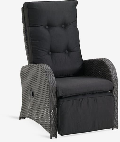Garden lounge chair STORD grey - image 1