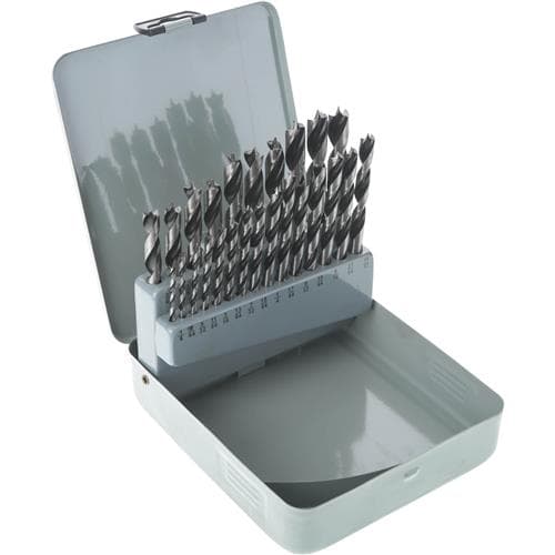 Steelex Deluxe Brad Point Bit 25-Piece Set - image 1