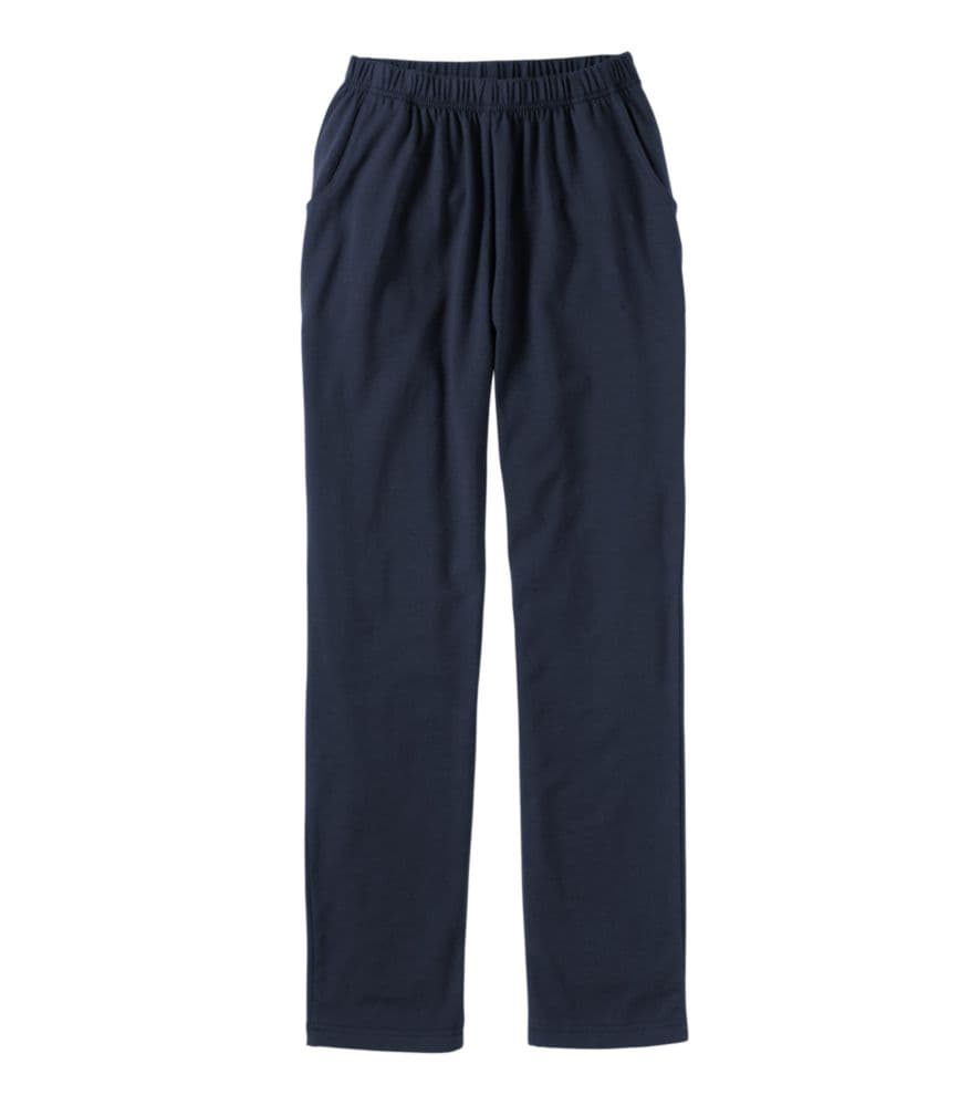 L.L.Bean Women's Perfect Fit Pants Original Tapered-Leg Classic Navy XS - image 1