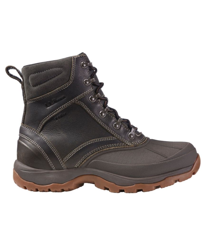 Men's Storm Chaser Boots 5, Leather Lace-Up, Dark Ash - image 1